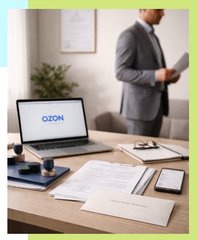 Отказное письмо для Ozon в Надыме от 3632 р. | Сертэкс